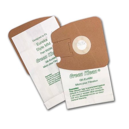 DENDESIGNS Eureka MM Mighty Mite Replacement Vacuum Bags - Case of 36 DE73697